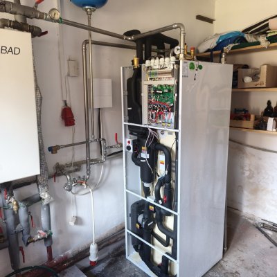 Celkový pohľad na vnútornú inštaláciu